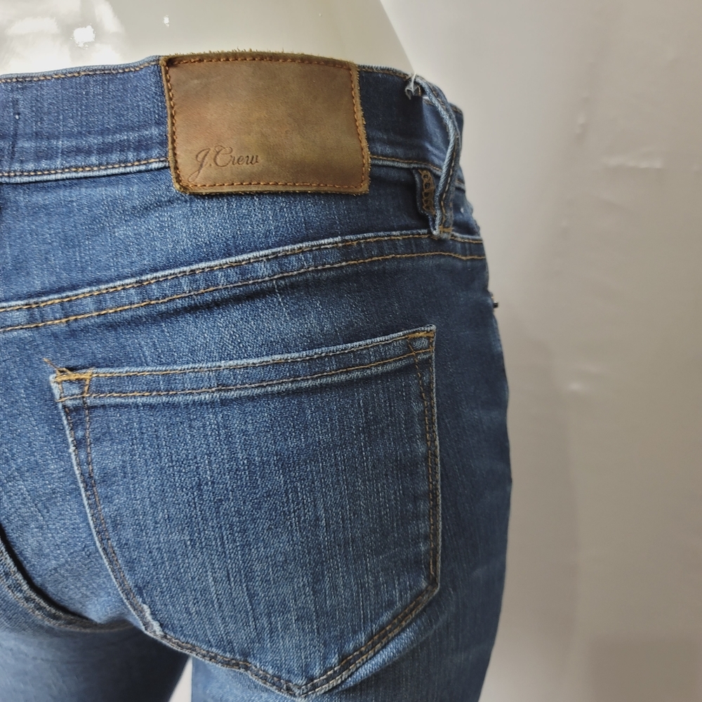 J. Crew Toothpick Skinny Jeans in Pacific Wash 27 - Picture 8 of 8